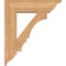 Ekena Millwork Balboa Traditional Smooth Bracket w/ Offset Brace, Western Red Cedar, 7 1/2"W x 26"D x 30"H BKT0806X26X30BOA01SWR - alternate 3